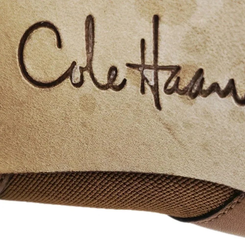 Cole Haan Women's Brown Leather Boots Size 7 - Picture 7 of 8
